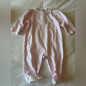 Kissy Kissy Light Pink Footed One-Piece